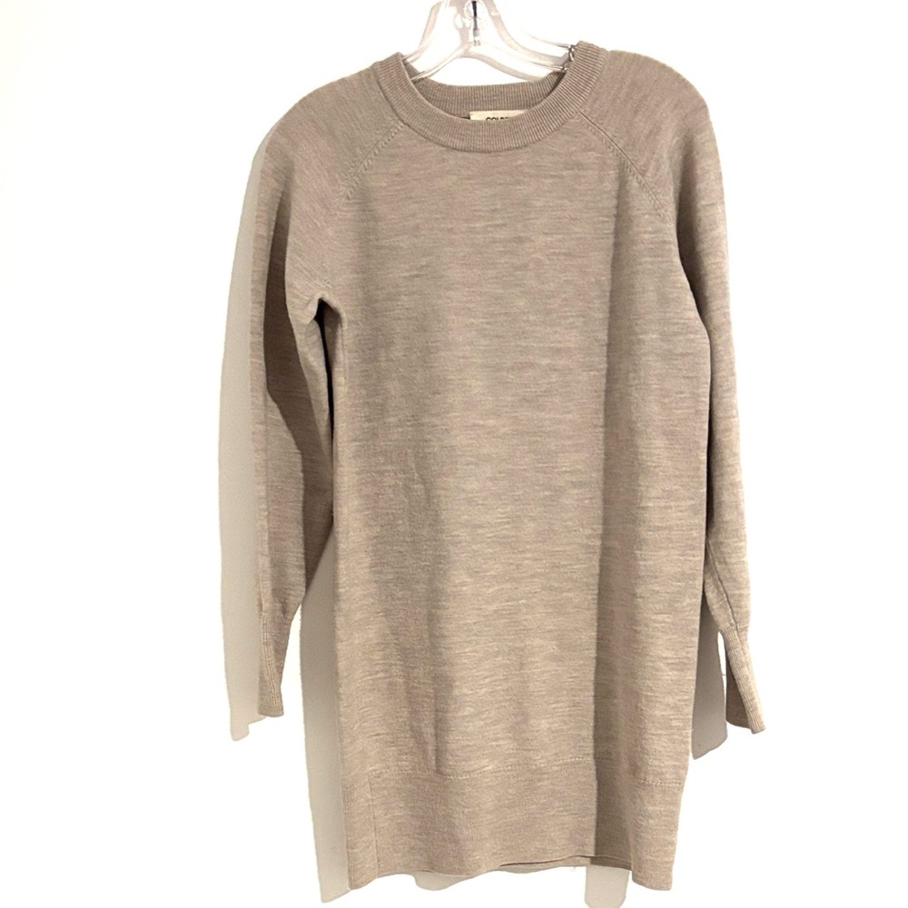 🌺TNA Golden Size S Tan 87% Soft Wool Sweater Dress